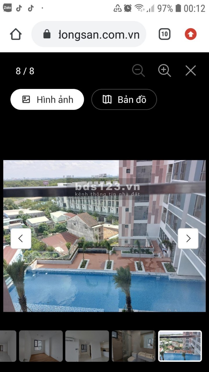 Cho thuê căn hộ 2pn tại Precia Nguyễn Thị Định 12 triệu