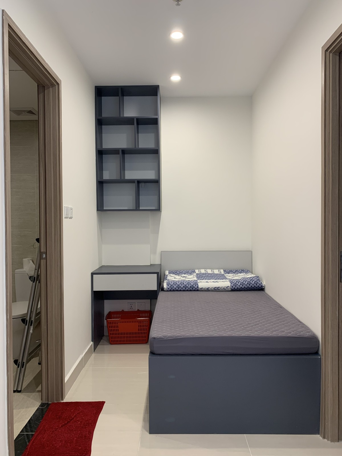Cho thuê 1N + full đồ dt 43m2 Vinhomes Smart City