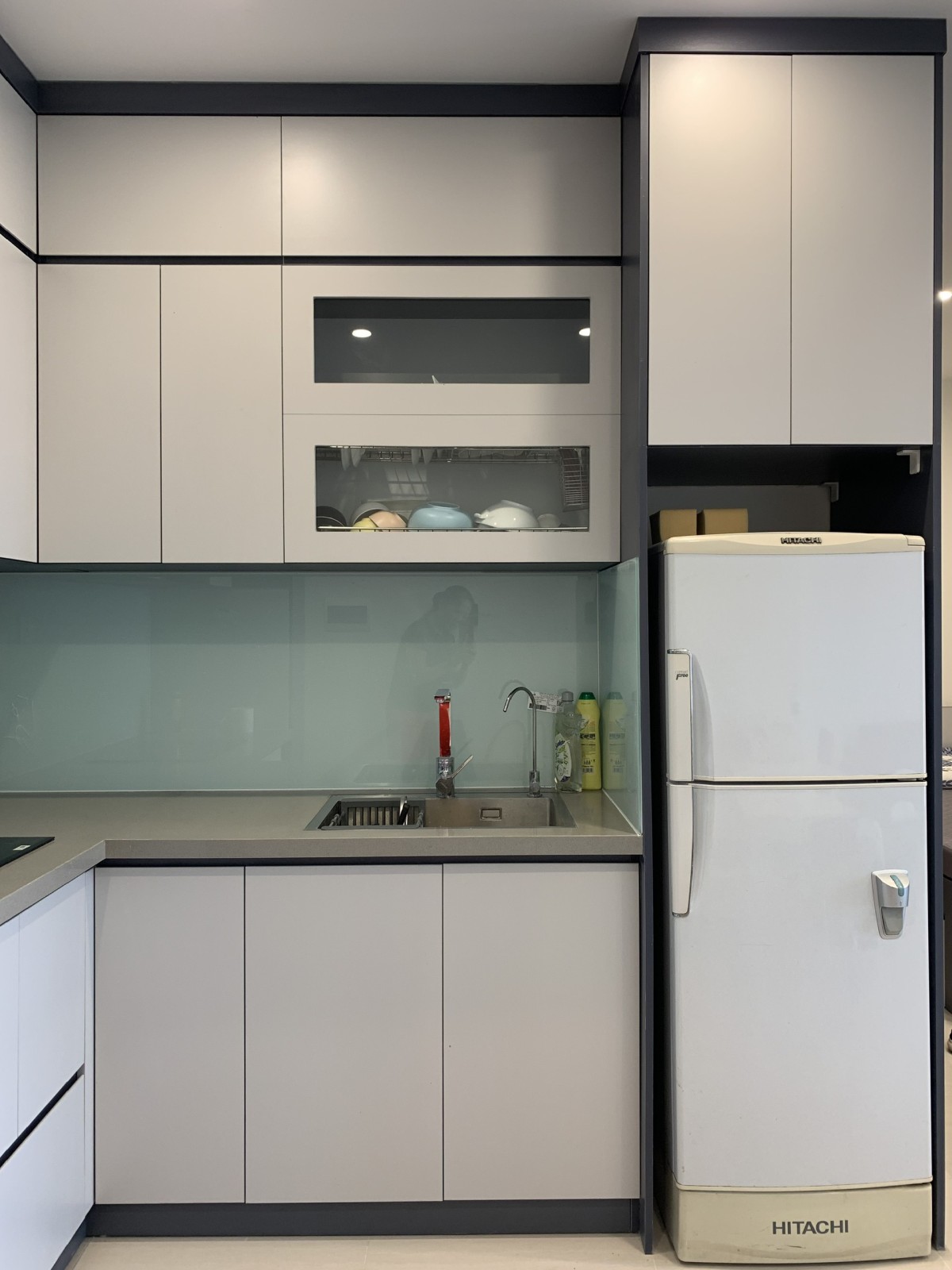 Cho thuê 1N + full đồ dt 43m2 Vinhomes Smart City