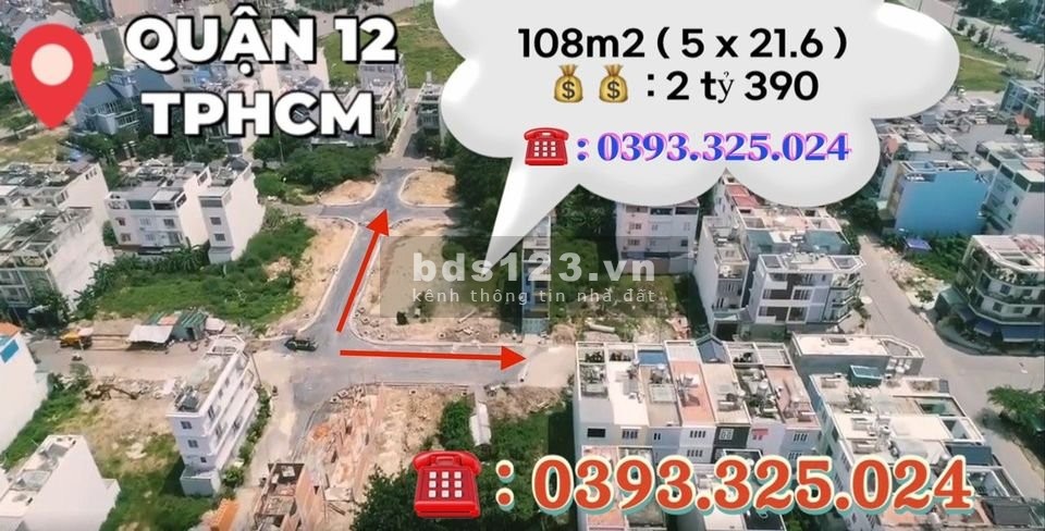Thanh lý bán đất ở kdc Quận 12 giá rẻ