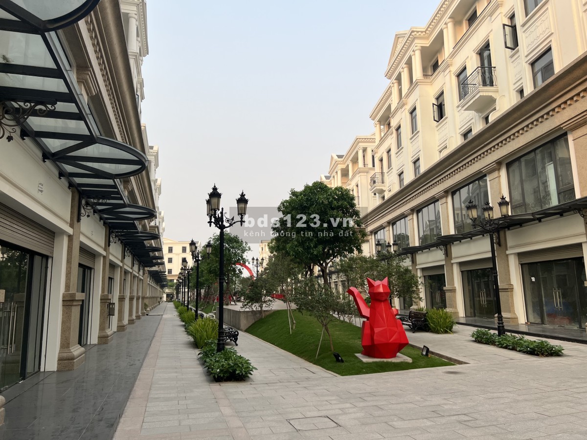 Bán shophouse 2 mặt thoáng khu HA09 phố Nhật giá 8.8 tỷ Vin Gia Lâm