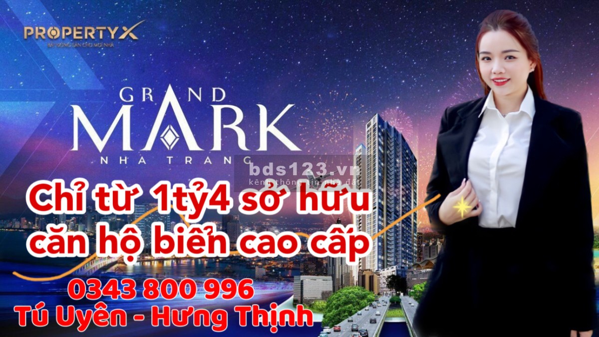 Sở hữu căn hộ biển 42m2 chỉ 1tỷ4