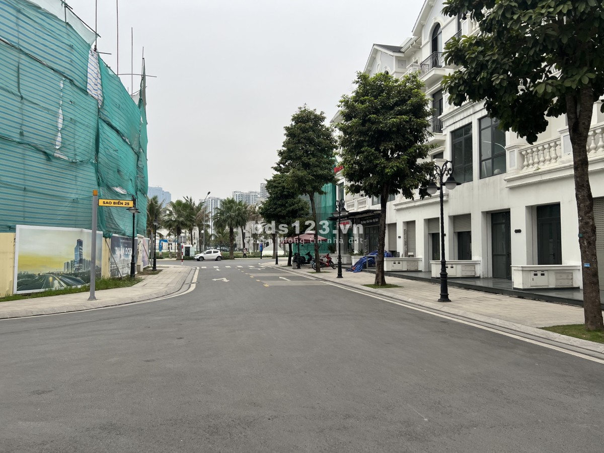 Bán cặp shophouse sổ lâu dài 196m2 xây 120m2/sàn giá chỉ 29.8 tỷ Vin Gia Lâm (0985941715)