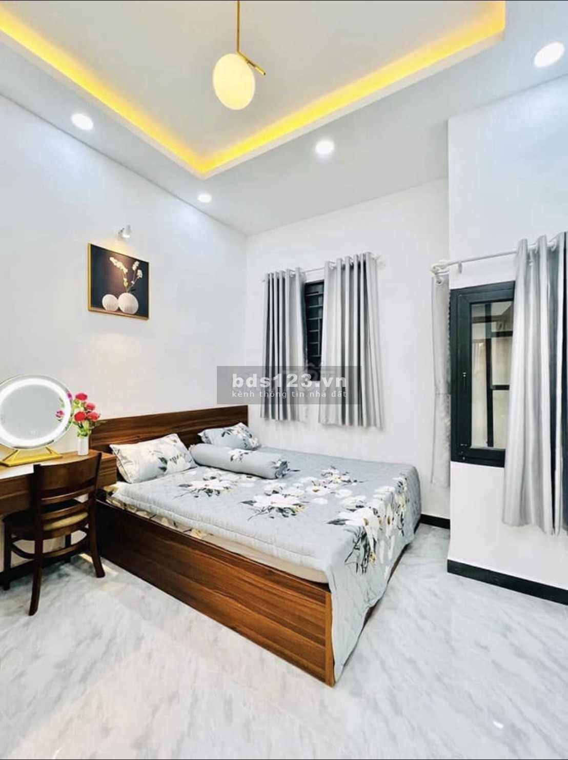 Bán nhà mới xây ngay mặt tiền QL50, P.5, Q.8, Sổ hồng riêng.