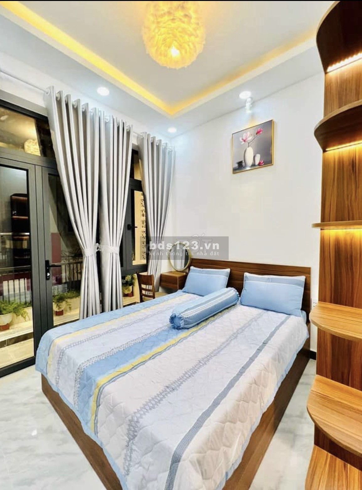 Bán nhà mới xây ngay mặt tiền QL50, P.5, Q.8, Sổ hồng riêng.