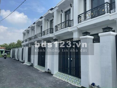 Bán nhà mới xây ngay mặt tiền QL50, P.5, Q.8, Sổ hồng riêng.