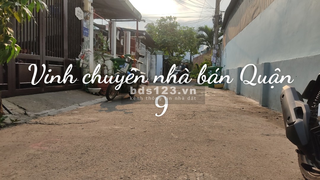 Bán nhà riêng hẻm trước nhà 4M, Man Thiện, TĐ, nhà cấp 4 cũ 4Mx17M, gần trường ĐH Marketing, 62tr/m2