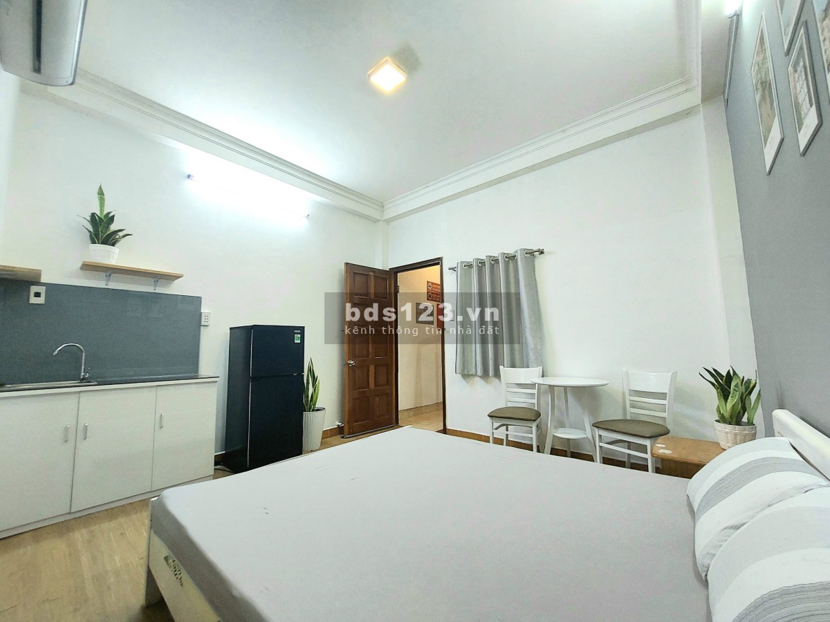 Cho thuê 4 căn hộ dịch vụ giá rẻ full nội thất giá từ 6tr3-7tr5