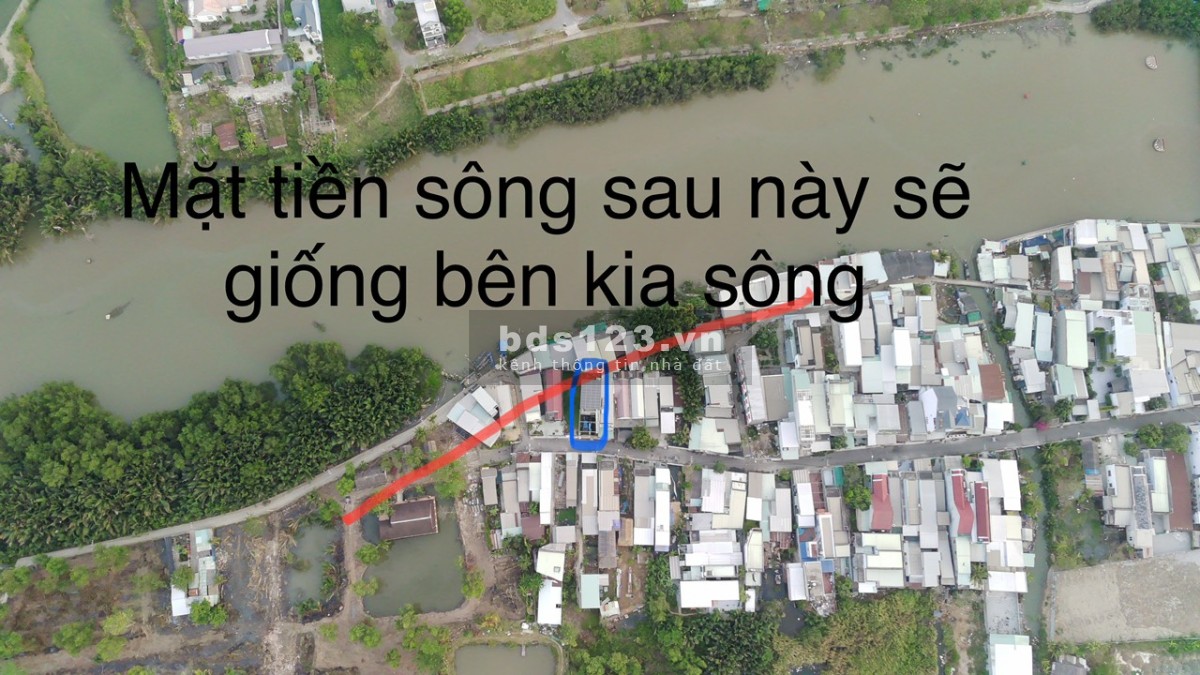 Tôi cần bán sự thành công từ ngôi nhà nở hậu 150.7m2 shr, view sông, Nhà Bè,HCM