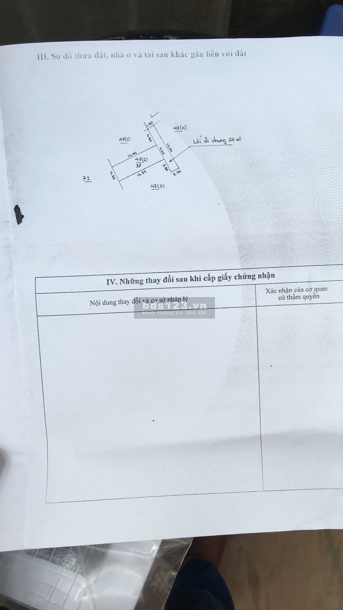Bán đất chính chủ 57 m2 4.2x13.6 Kim Nỗ Đông Anh, 1,71 tỷ