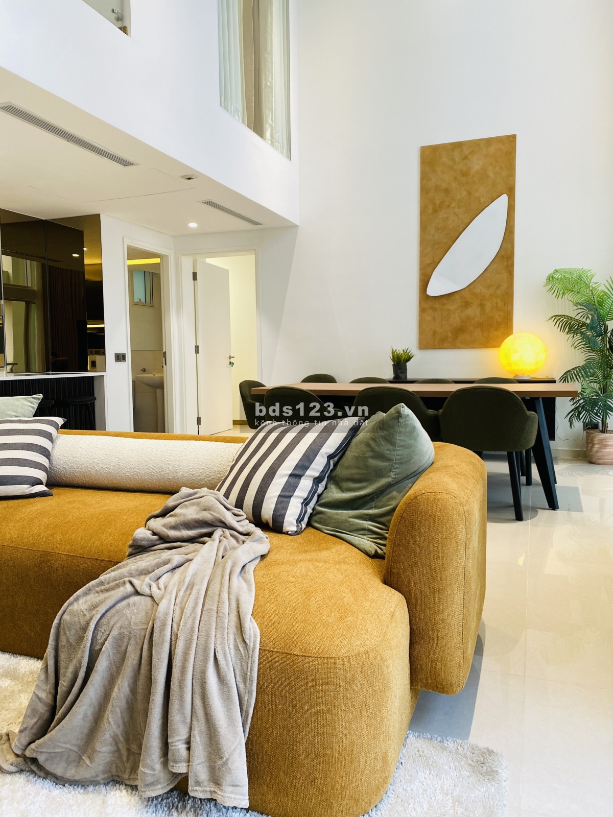 Cho thuê căn hộ Duplex Penthouse 4 phòng ngủ tại The Estella - View Landmark 81