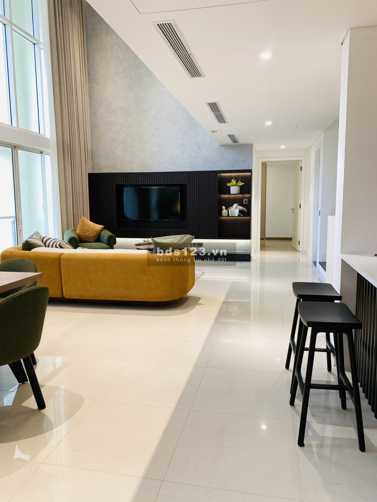 Cho thuê căn hộ Duplex Penthouse 4 phòng ngủ tại The Estella - View Landmark 81
