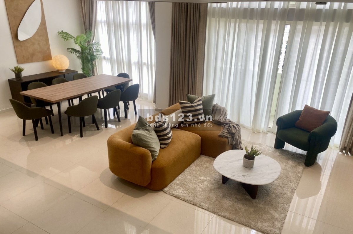 Cho thuê căn hộ Duplex Penthouse 4 phòng ngủ tại The Estella - View Landmark 81