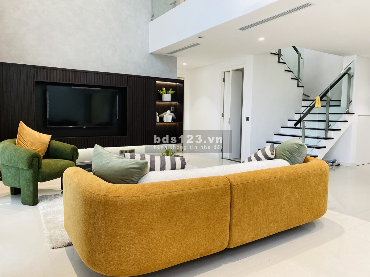 Cho thuê căn hộ Duplex Penthouse 4 phòng ngủ tại The Estella - View Landmark 81