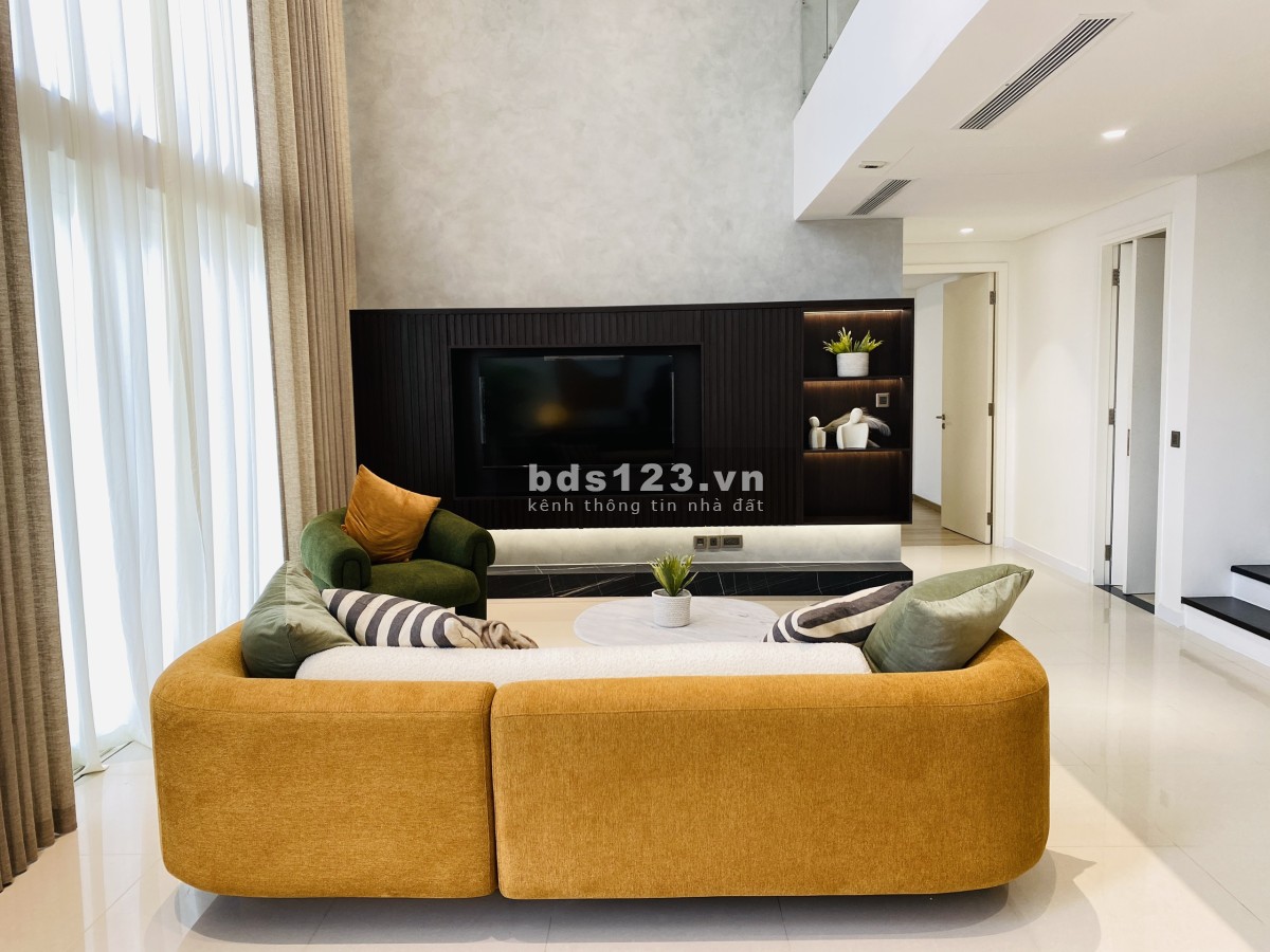 Cho thuê căn hộ Duplex Penthouse 4 phòng ngủ tại The Estella - View Landmark 81