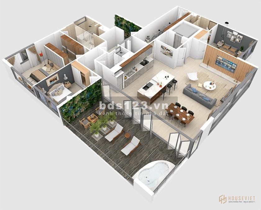 Bán chung cư 2PN 83m2 view vườn, biệt thự đảo tại Meraki Residences Ecopark liên hệ 0386883555