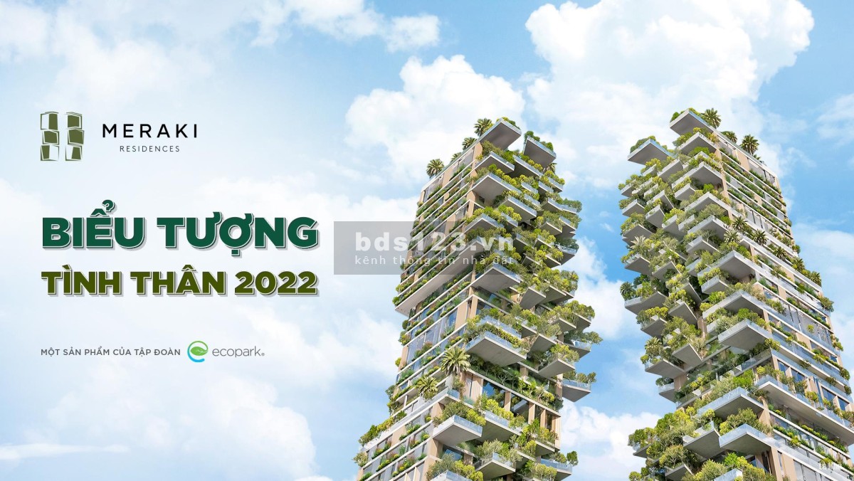 Bán chung cư Meraki Ecopark mới ra mắt Studio, 1, 2, 3PN giá chỉ 50 tr/m2. LH: 0915.015.556