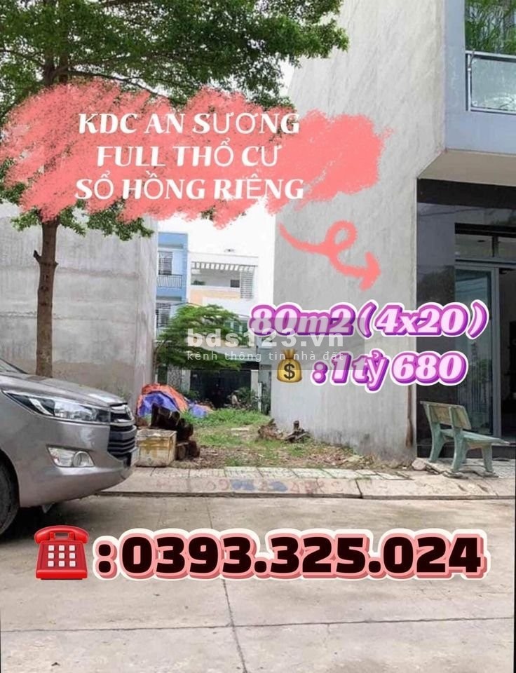 Thanh lý bán đất khu dân cư An Sương Quận 12 giá rẻ