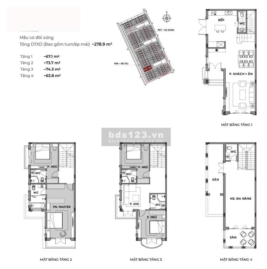 Chính chủ cắt lỗ sâu nhất giá nào cũng bán biệt thự tứ lập 120m2 đất bao phí