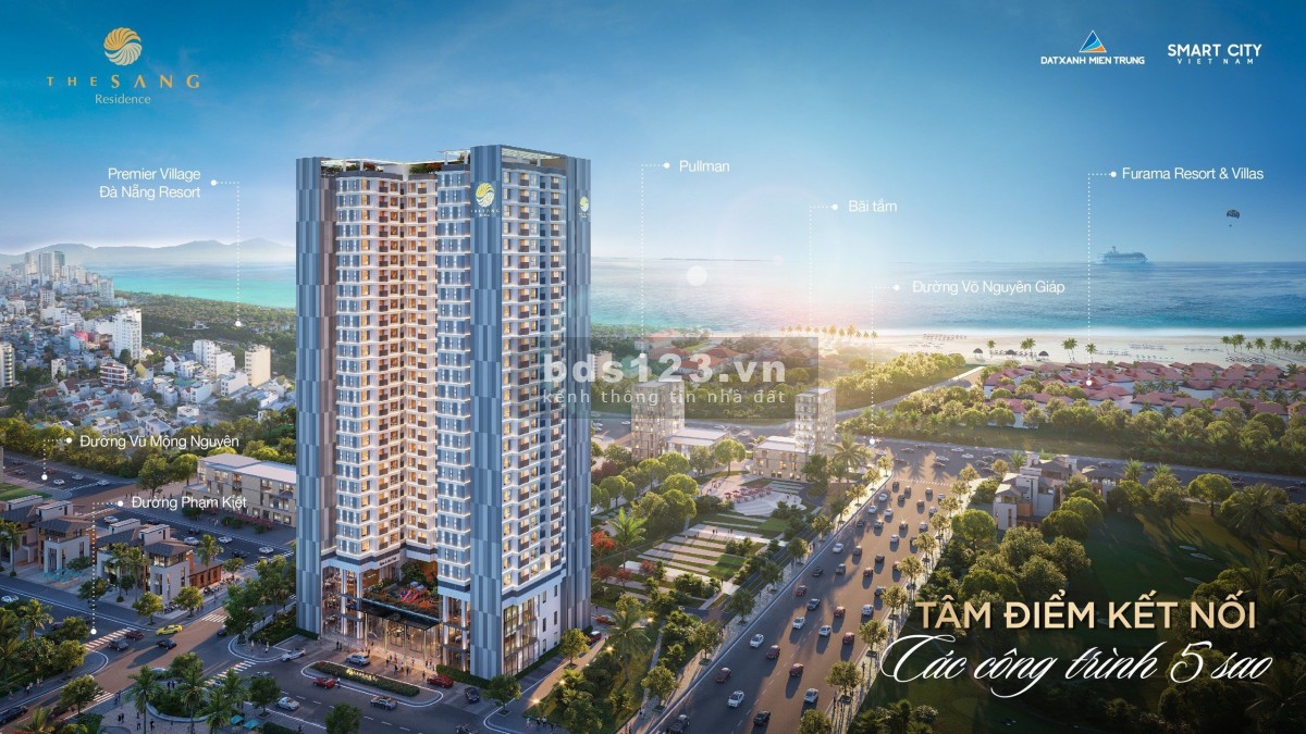 Giá hiếm 46tr/m2 bán săn hộ view biển 83m2 cao cấp ngay trung tâm du lịch đắt giá nhất Đà Nẵng