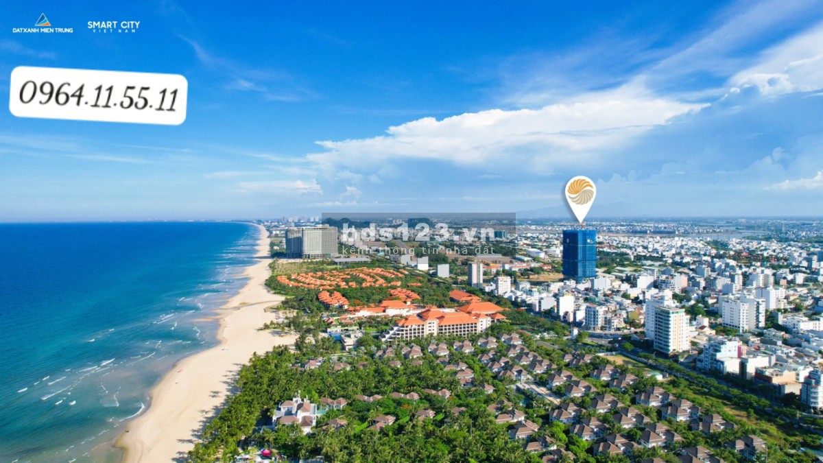 Giá hiếm 46tr/m2 bán săn hộ view biển 83m2 cao cấp ngay trung tâm du lịch đắt giá nhất Đà Nẵng