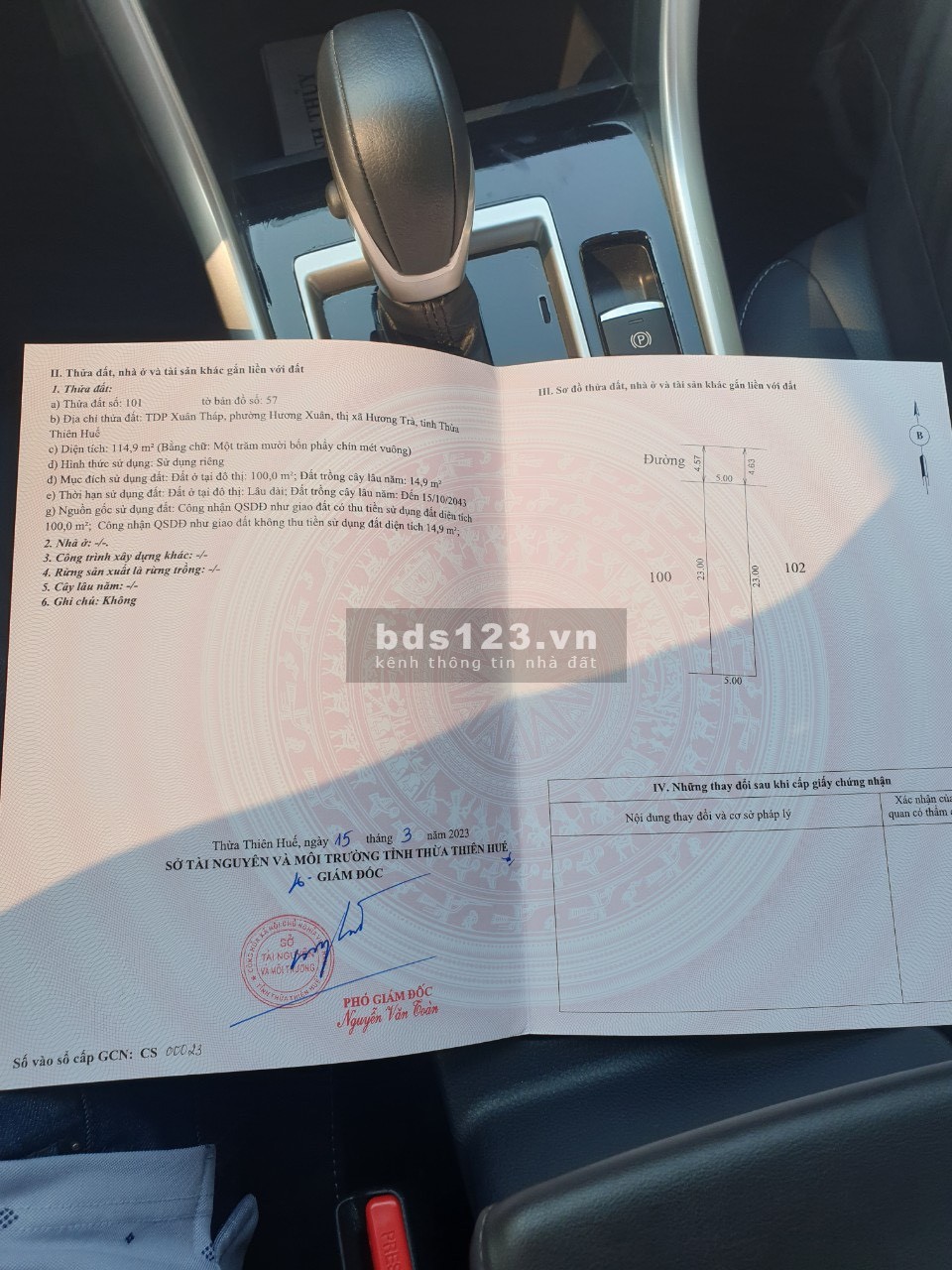 Bán 2 lô Hương Xuân giá chưa qua đầu tư. Cách chợ Đông Ba tầm 9km