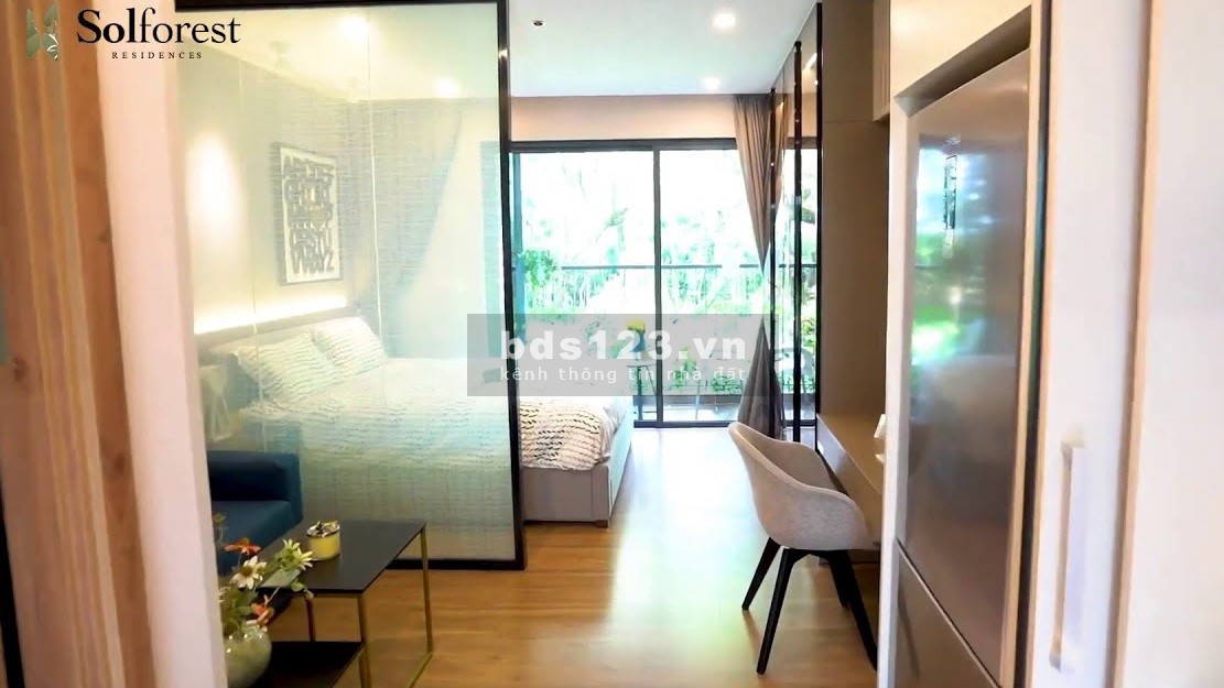 Bán chung cư Solforest Ecopark căn Studio 29m2 giá chỉ 1.1 tỷ cực rẻ đẹp. LH 0938.905.585