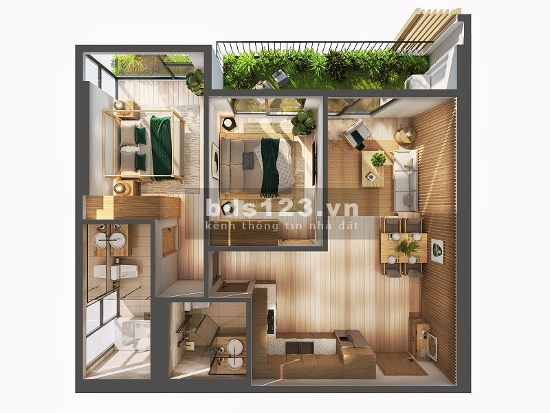 Chính chủ cần bán chung cư Sky Forest Residences Ecopark giá tốt 72m2 2PN chỉ từ 58 triệu/m2