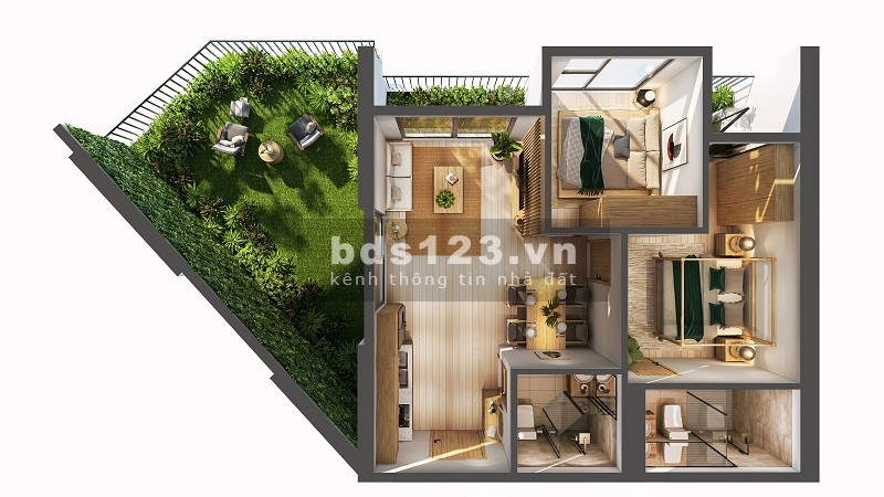 Chính chủ cần bán chung cư Sky Forest Residences Ecopark giá tốt 72m2 2PN chỉ từ 58 triệu/m2