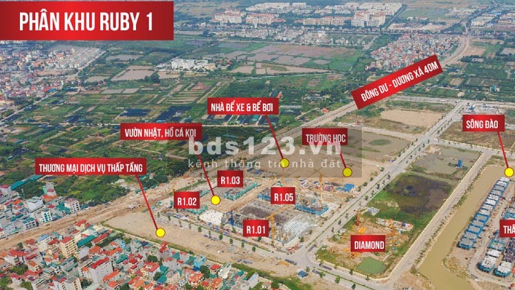 Cập nhật giỏ hàng bán căn hộ Ruby Vinhomes Ocean Park đầy đủ nội thất, LH 0911149156