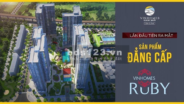 Cập nhật giỏ hàng bán căn hộ Ruby Vinhomes Ocean Park đầy đủ nội thất, LH 0911149156