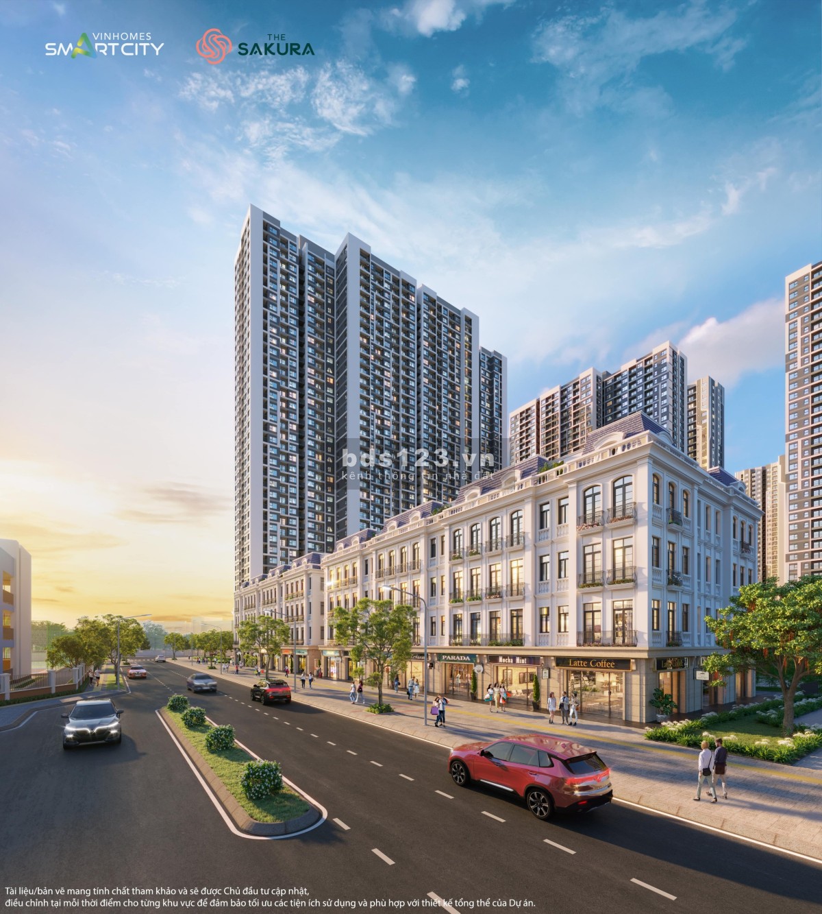 Bán căn hộ 2N2WC 59m view nội khu Nhật hướng ĐN tại Vinhomes Smart CIty giá 2.54 Tỷ