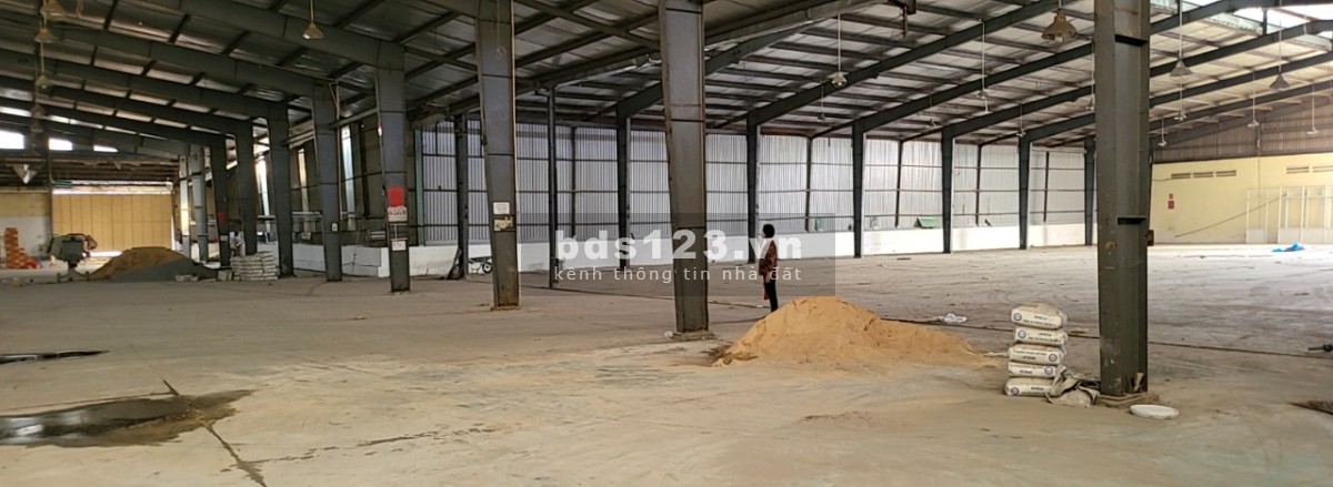CHO THUÊ 4500M2 2 MẶT TIỀN ĐƯỜNG XƯỞNG BÌNH CHUẨN THUẬN AN