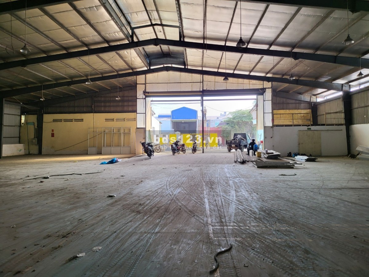 CHO THUÊ 4500M2 2 MẶT TIỀN ĐƯỜNG XƯỞNG BÌNH CHUẨN THUẬN AN