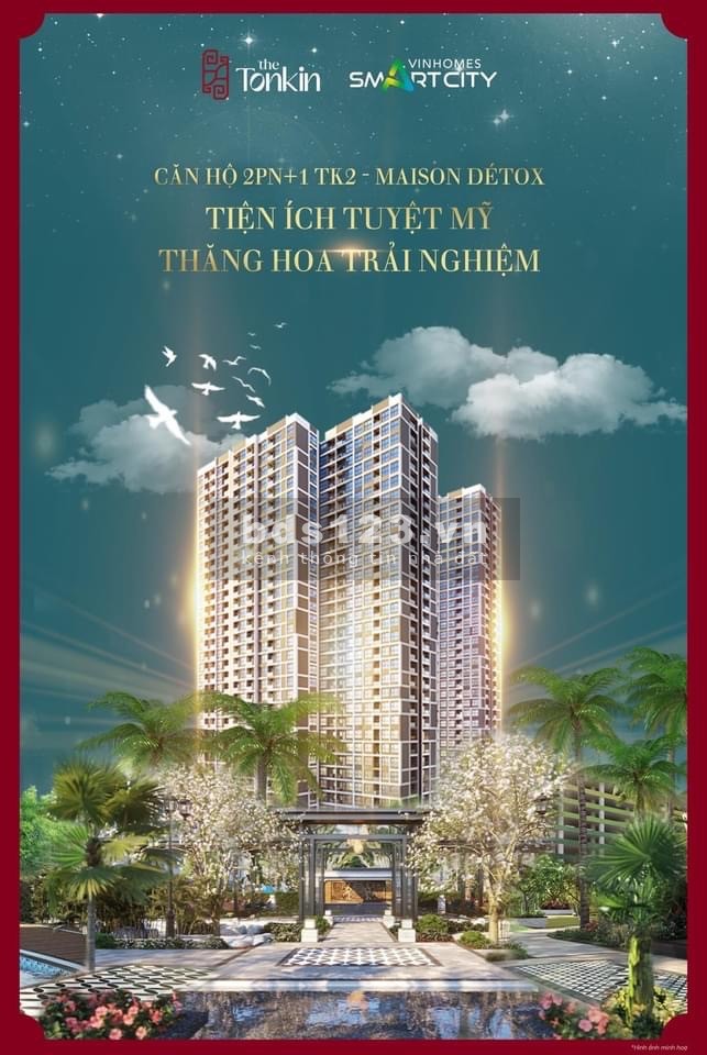 Chính chủ cần bán gấp căn hộ 2 ngủ giá chỉ từ 300 tr toà TK2 vinhomes smat city.