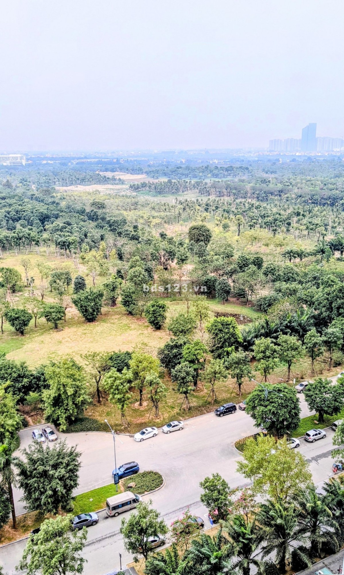 Cho thuê chung cư 1 phòng ngủ 46m2 Aquabay Ecopark view sân Golf full nội thất 6.5tr/tháng