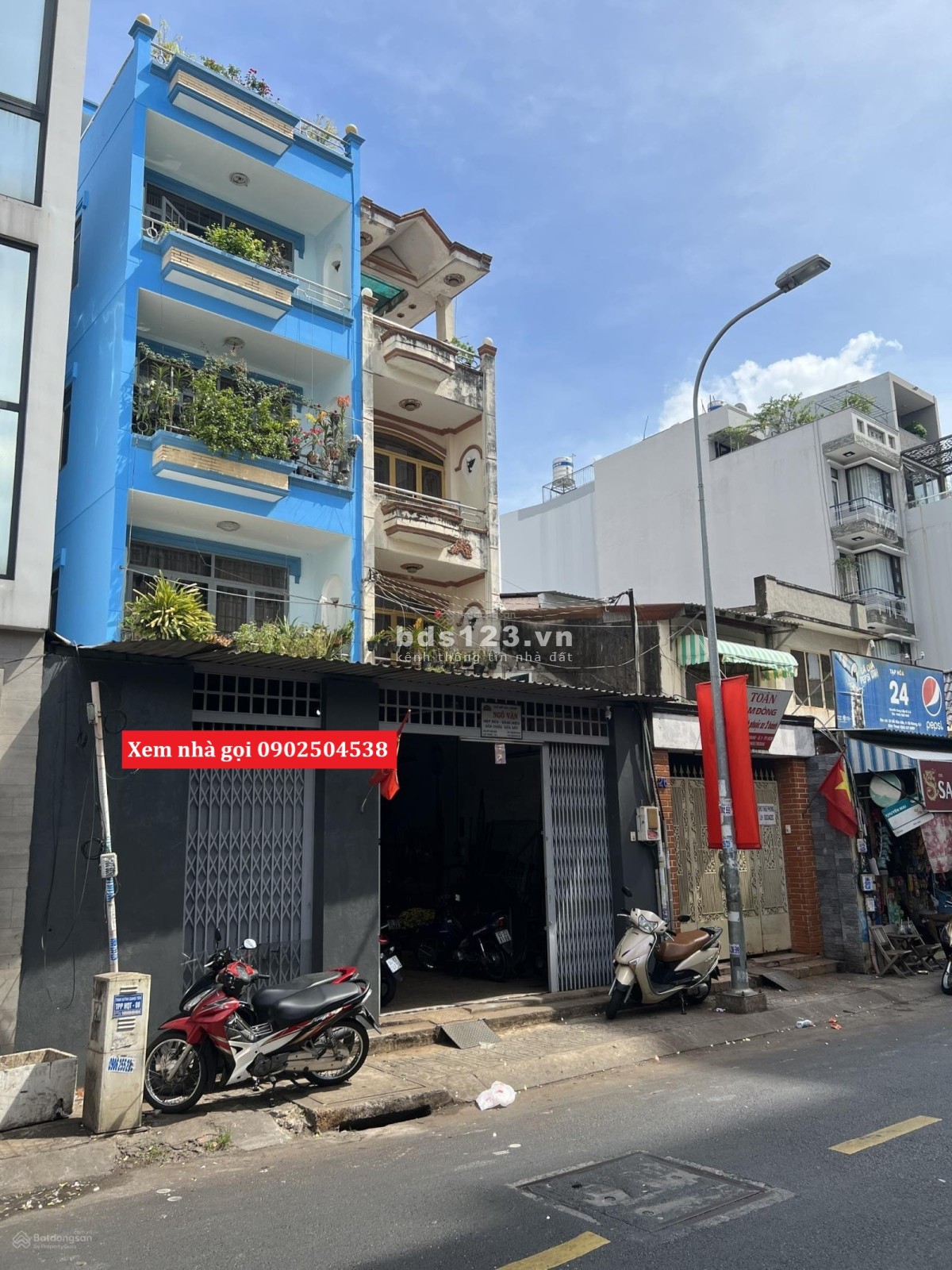 Cho thuê nhà mặt tiền Hồ Hảo Hớn Quận 1, 4 tầng, kinh doanh tự do
