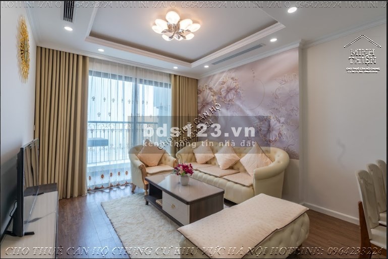 Chung cư Sunshine Riverside cho thuê căn 2 ngủ full nội thất cao cấp giá thuê bao gồm phí dịch vụ