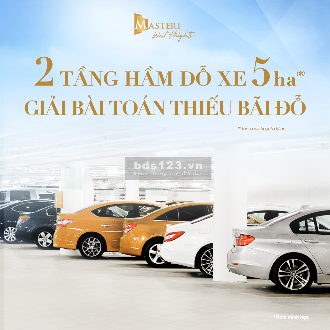 Bán căn hộ 1N+1 view nội khu Masteri West Height - Smart City giá 500 triệu