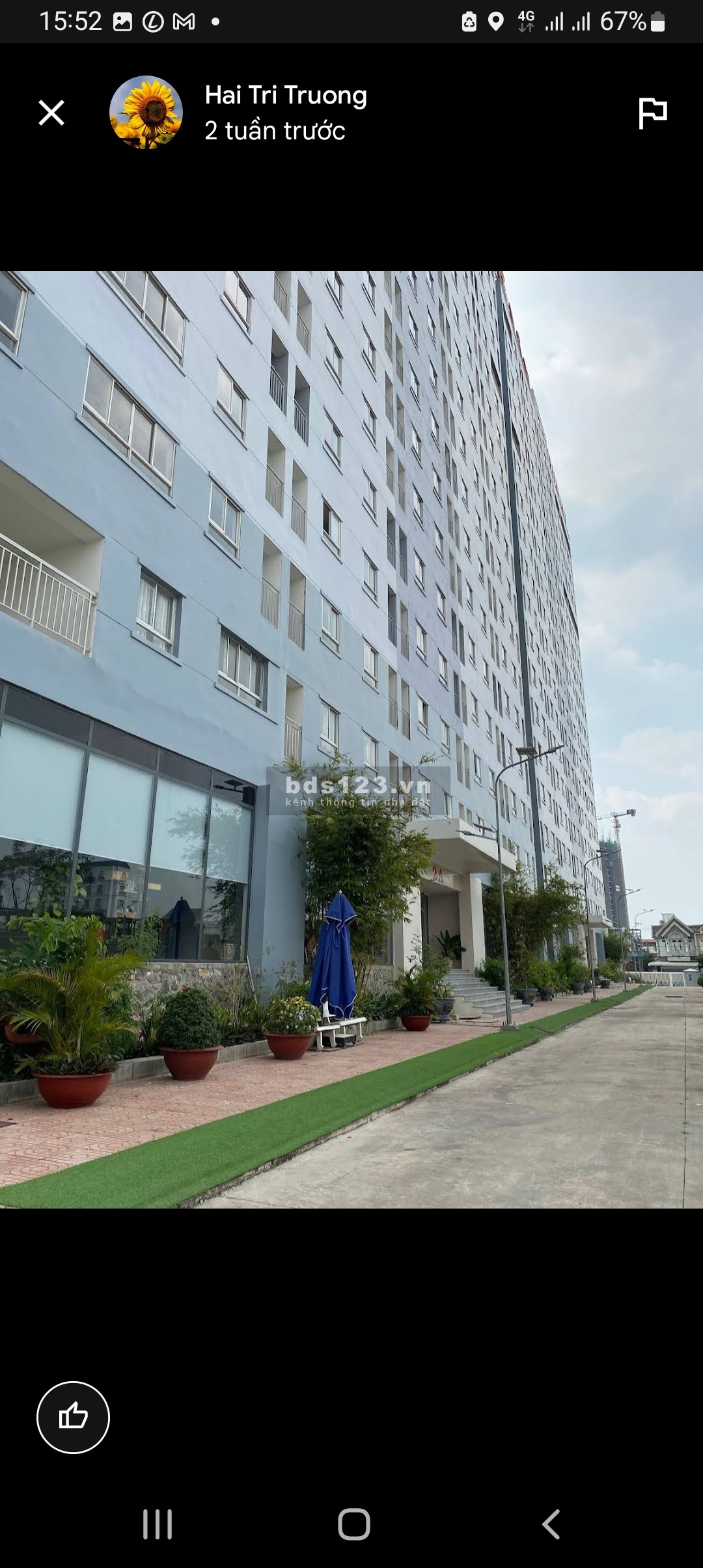 Bán căn hộ chung cư vincom Dĩ An 40m2
