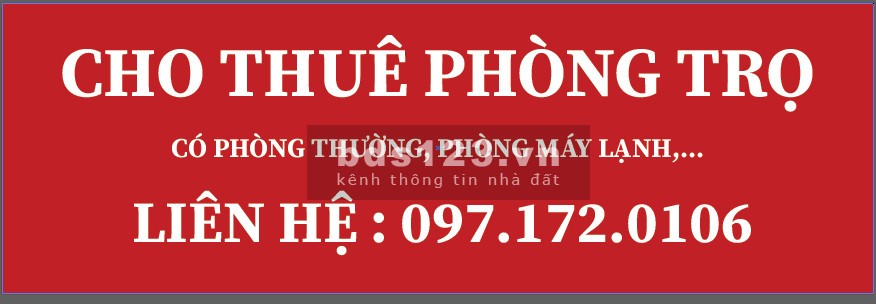Cho thuê phòng trọ mặt tiền tại 49 Lê Quang Sung, quận 6 - mới 100%