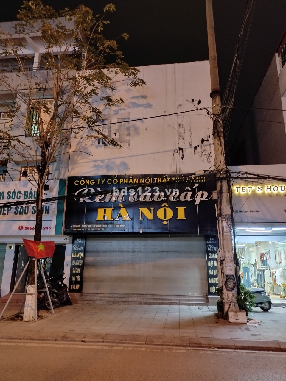 Bán nhà mặt phố đường Mê Linh 6.8m mặt tiền cần bán