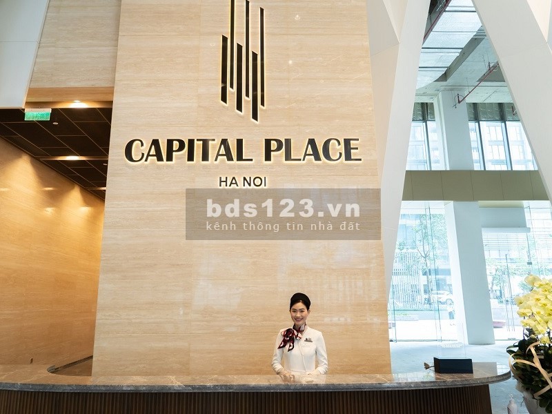 Cho thuê văn phòng tòa nhà Capital Place Liễu Giai, mặt bằng đẹp giá tốt