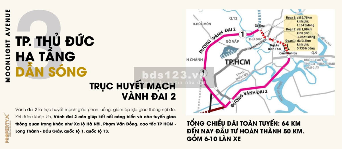 Bán căn hộ vị trí đẹp tại trung tâm thành phố Thủ Đức - Moonlight Avenue chỉ 297 triệu