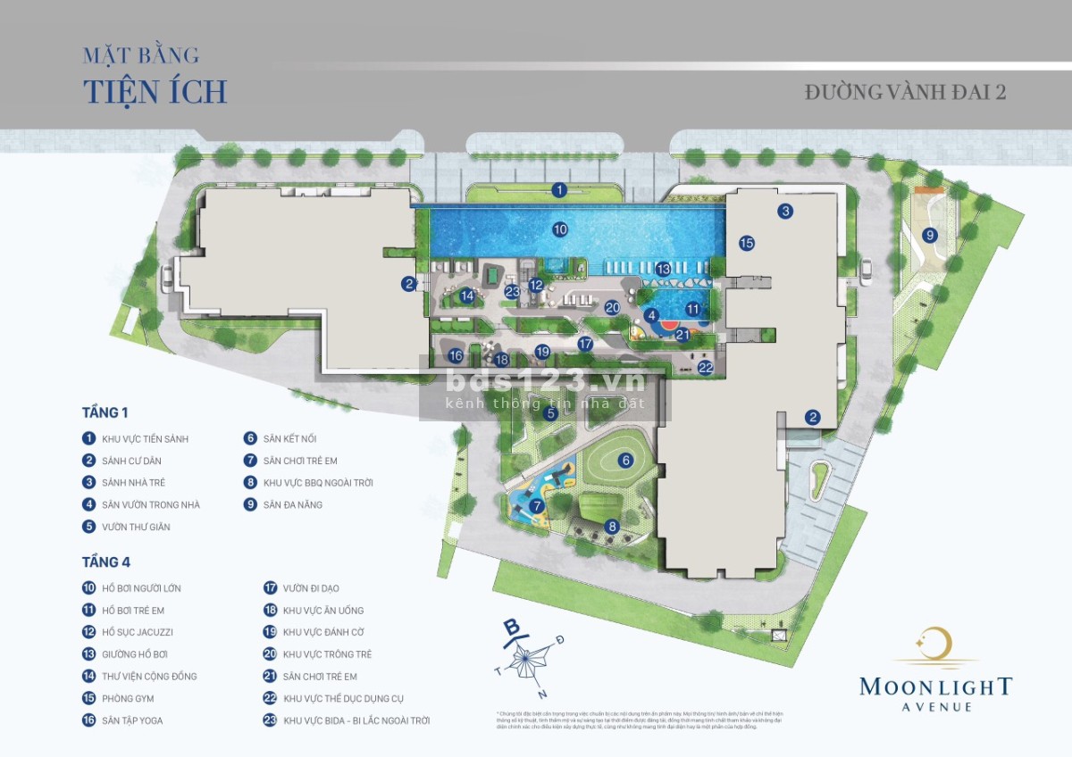 Bán căn hộ vị trí đẹp tại trung tâm thành phố Thủ Đức - Moonlight Avenue chỉ 297 triệu