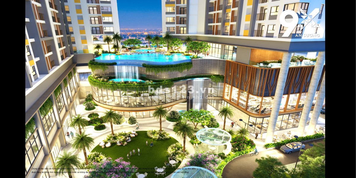 Sở hữu căn hộ 9X An Sương chỉ với 128 triệu liền kề Aeon Mall Hóc Môn - Giá gốc CĐT T4/2023