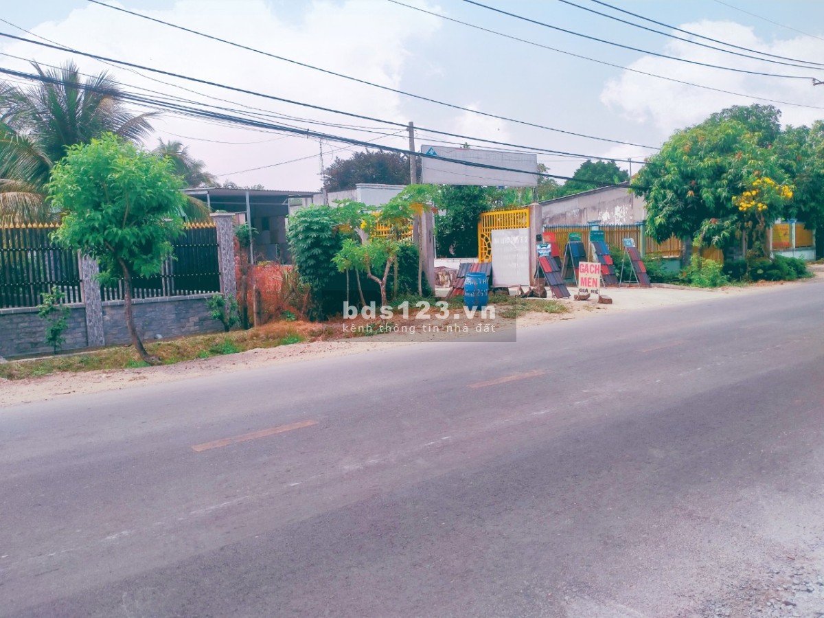 Bán đất Củ Chi, mặt tiền Nguyễn Thị Rành, 287m2, 5x57, sổ hồng riêng 4,1 Tỷ.