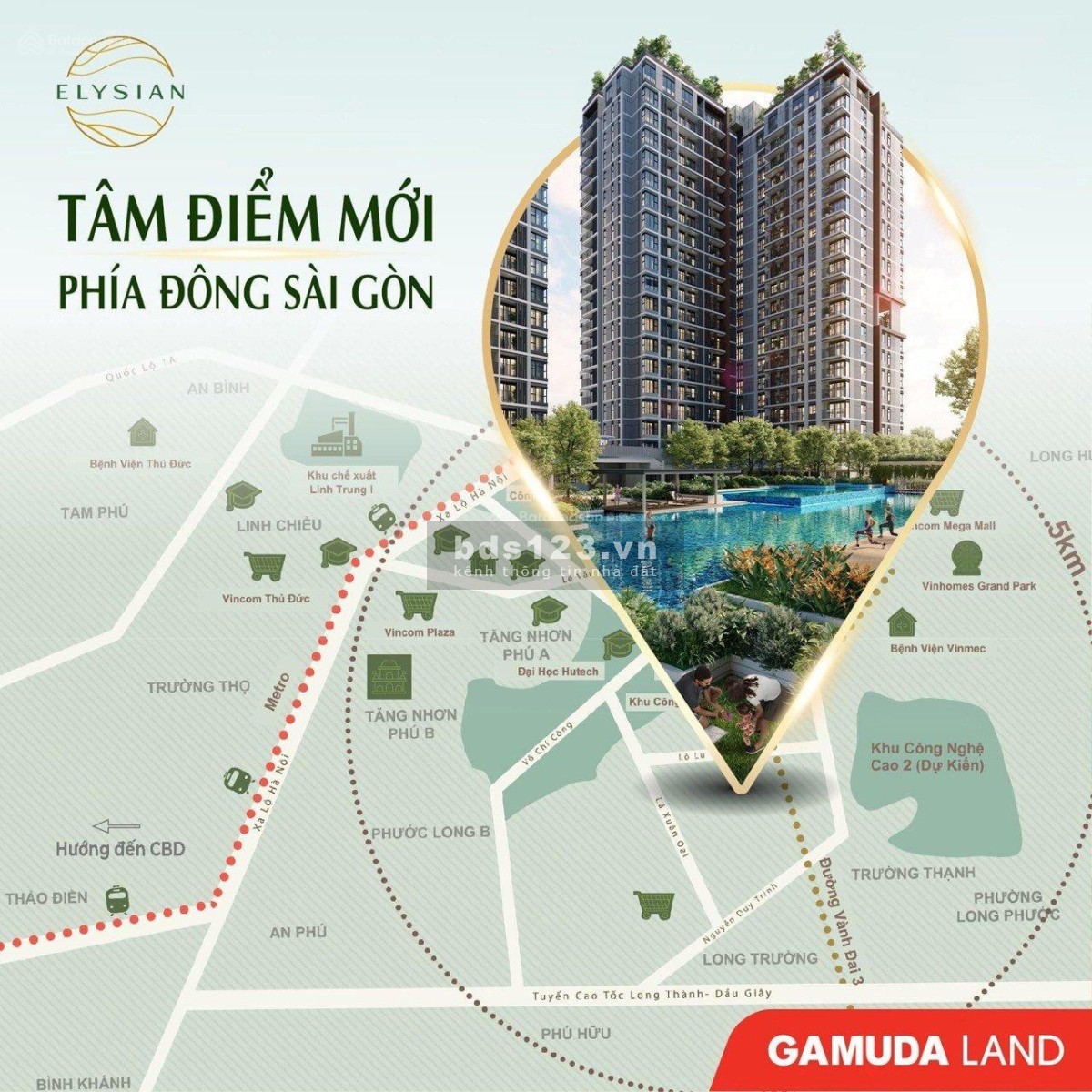 Bán căn hộ Elysian đợt 1 chỉ cần thanh toán trước 5% là ký HĐMB