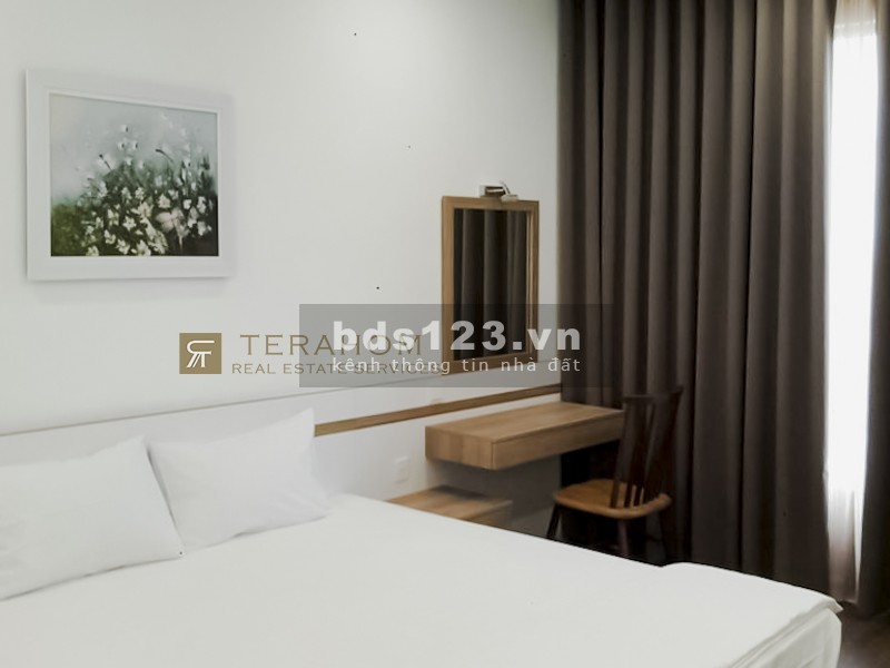 Giá chỉ 21tr bao PQL, cho thuê căn hộ Estella Heights 1pn Full nội thất, tầng cao thoáng mát.
