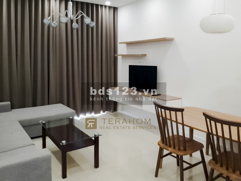 Giá chỉ 21tr bao PQL, cho thuê căn hộ Estella Heights 1pn Full nội thất, tầng cao thoáng mát.